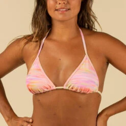 HAUT DE MAILLOT DE BAIN FEMME TRIANGLE COULISSANT AVEC COQUES SALTY 11 HAUT DE MAILLOT DE BAIN FEMME TRIANGLE COULISSANT AVEC COQUES SALTY -Magasin De Matériel De Surf haut de maillot de bain femme triangle coulissant avec coques salty 3