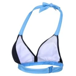Regatta Haut De Maillot De Bain FLAVIA Femme (Bleu Marine / Bleu Clair) -Magasin De Matériel De Surf haut de maillot de bain flavia femme bleu marine bleu clair 3