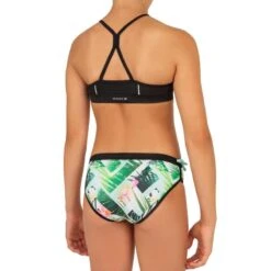 HAUT DE MAILLOT DE BAIN SURF FILLE BRASSIERE VERT BAHA 900 -Magasin De Matériel De Surf haut de maillot de bain surf fille brassiere vert baha 900 3