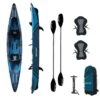 Kayak Gonflable TORPEDO 2P HP - 426cm/13'9x78cm/31' - DropStitch MAX 220 Kg -Magasin De Matériel De Surf kayak gonflable torpedo 2p hp 426cm139x78cm31 dropstitch max 220 kg