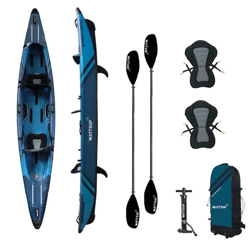 Kayak Gonflable TORPEDO 2P HP - 426cm/13'9x78cm/31' - DropStitch MAX 220 Kg 3 Kayak Gonflable TORPEDO 2P HP - 426cm/13'9x78cm/31' - DropStitch MAX 220 Kg