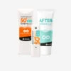 Decathlon Kit Solaire : Crème SPF 50+ / Stick Lèvres IP 50+ / Lait Après Soleil -Magasin De Matériel De Surf kit solaire creme spf 50 stick levres ip 50 lait apres soleil