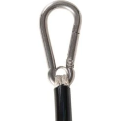 LEASH D'AILE De KITESURF COURT 40 Cm - Noir -Magasin De Matériel De Surf leash daile de kitesurf court 40 cm noir 2