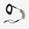 Leash Spiralé Bodyboard 900 Biceps Noir -Magasin De Matériel De Surf leash spirale bodyboard 900 biceps noir