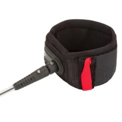 Leash Surf 7' (210 Cm) Diamètre 7 Mm Noir -Magasin De Matériel De Surf leash surf 7 210 cm diametre 7 mm noir 2