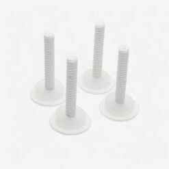 Lot De 4 Vis Pour Planche De Surf Mousse - Blanc