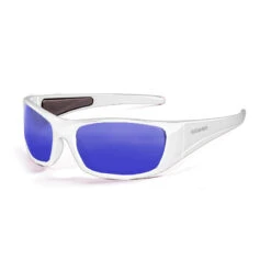 Lunette Soleil Flottantes Sport Nautiques OCEAN Bermuda Blanc Et Revo Bleu -Magasin De Matériel De Surf lunette soleil flottantes sport nautiques ocean bermuda blanc et revo bleu 1