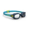 Lunettes De Natation 100 Soft - Taille S - Verres Clairs - Bleu Jaune -Magasin De Matériel De Surf lunettes de natation 100 soft taille s verres clairs bleu jaune