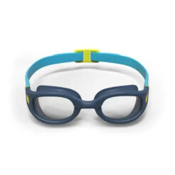 Lunettes De Natation 100 Soft - Taille S - Verres Clairs - Bleu Jaune -Magasin De Matériel De Surf lunettes de natation 100 soft taille s verres clairs bleu jaune 2
