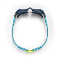 Lunettes De Natation 100 Soft - Taille S - Verres Clairs - Bleu Jaune -Magasin De Matériel De Surf lunettes de natation 100 soft taille s verres clairs bleu jaune 3