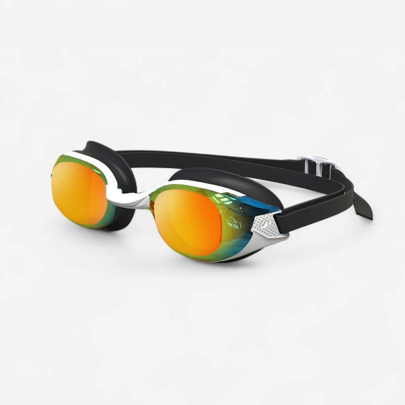 Lunettes De Natation BFIT - Verres Miroirs - Taille Unique - Noir Orange 3 Lunettes De Natation BFIT - Verres Miroirs - Taille Unique - Noir Orange