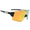 Lunettes De Soleil De Sport PUNCAK Noir Mat, CX ORANGE - Cat.3 - MUNDAKA -Magasin De Matériel De Surf lunettes de soleil de sport puncak noir mat cx orange cat3 mundaka