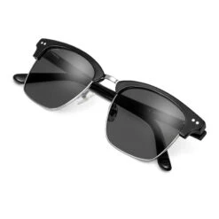Lunettes De Soleil Fashion Acier Inox Surf Homme Et Femme Bronx Noir -Magasin De Matériel De Surf lunettes de soleil fashion acier inox surf homme et femme bronx noir 1