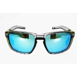 Lunettes De Soleil Julbo Shield M Gris Bleu Polarisé , Coques Amovibles -Magasin De Matériel De Surf lunettes de soleil julbo shield m gris bleu polarise coques amovibles 1