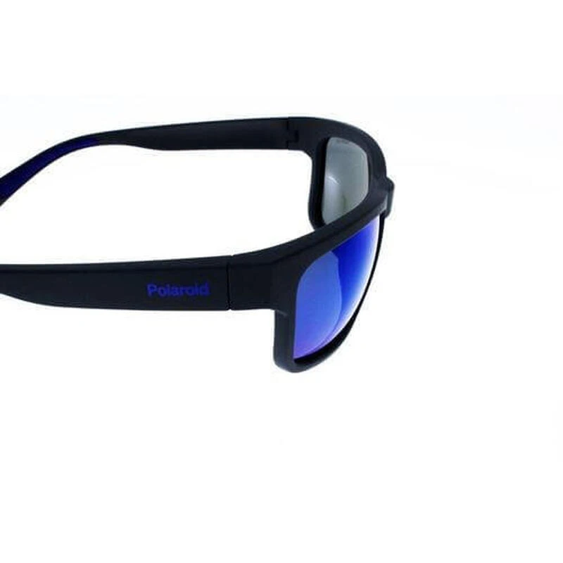 Lunettes De Soleil POLAROID PLD 7031 Gris Bleu, Monture Flottante 4 Lunettes De Soleil POLAROID PLD 7031 Gris Bleu, Monture Flottante – Image 2