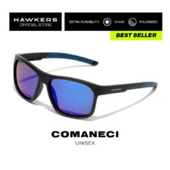 HAWKERS Lunettes De Soleil Pour Homme Et Femme BLACK SKY POLARIZED - COMANECI -Magasin De Matériel De Surf lunettes de soleil pour homme et femme black sky polarized comaneci 2