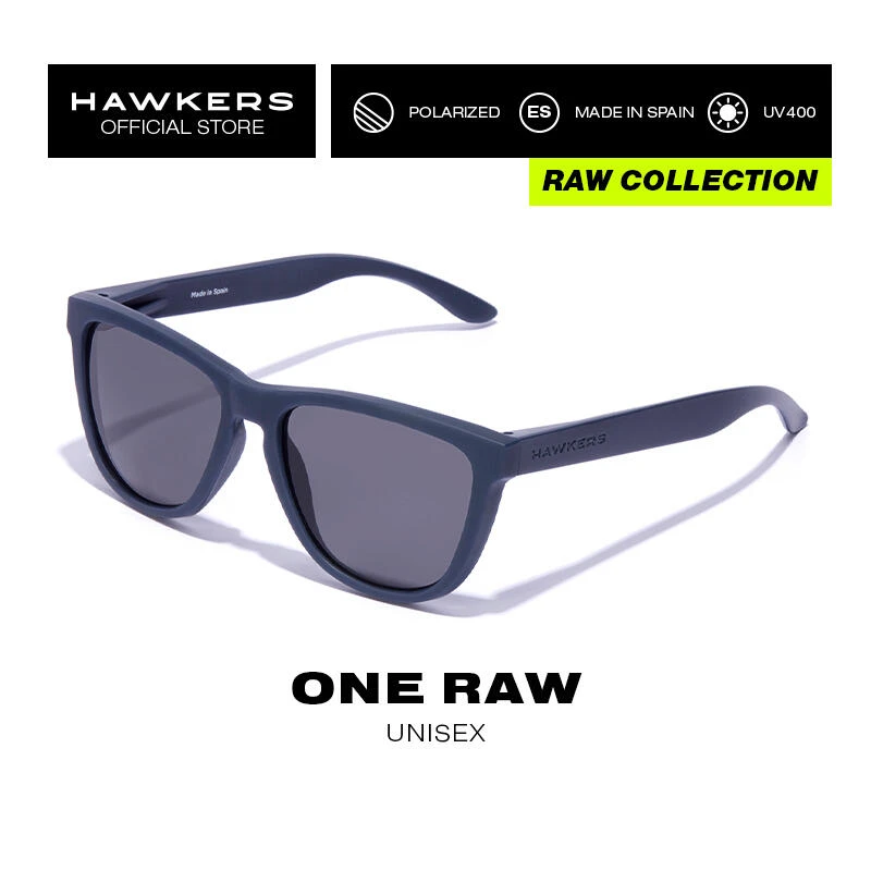 HAWKERS Lunettes De Soleil Pour Homme Et Femme POLARIZED NAVY DARK - ONE Raw 4 HAWKERS Lunettes De Soleil Pour Homme Et Femme POLARIZED NAVY DARK - ONE Raw – Image 2