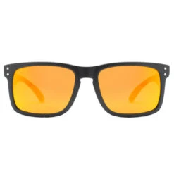 Lunettes De Soleil POZZ' Noir Mat, CX Polarisés ORANGE - Cat.3 - MUNDAKA -Magasin De Matériel De Surf lunettes de soleil pozz noir mat cx polarises orange cat3 mundaka 1