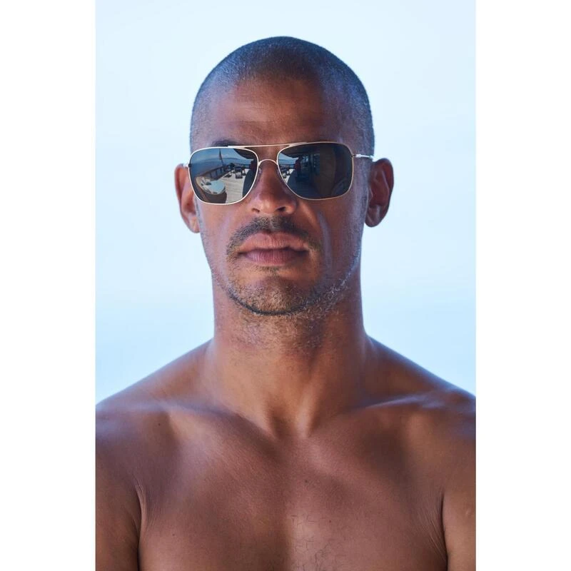 Lunettes De Soleil STACK Or, Polarisés VERT - Cat.3 - MUNDAKA 7 Lunettes De Soleil STACK Or, Polarisés VERT - Cat.3 - MUNDAKA – Image 5