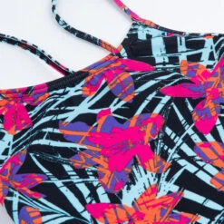 Maillot De Bain 1 Pièce Fille - 100 Hiloe Tropical Party Rose -Magasin De Matériel De Surf maillot de bain 1 piece fille 100 hiloe tropical party rose 2