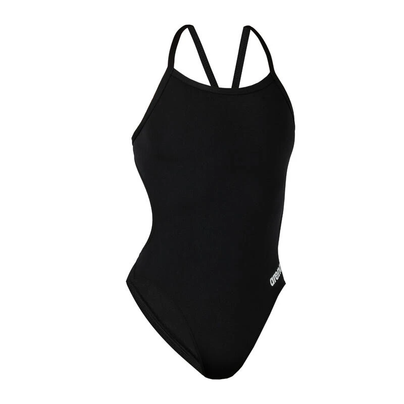 Maillot De Bain 1 Pièce Natation Femme ARENA NEW SOLID Noir 6 Maillot De Bain 1 Pièce Natation Femme ARENA NEW SOLID Noir – Image 4