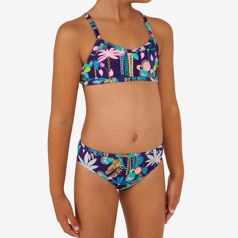 Maillot De Bain De Surf 2 Pièces BONI JUN Violet Forme Brassière 3 Maillot De Bain De Surf 2 Pièces BONI JUN Violet Forme Brassière