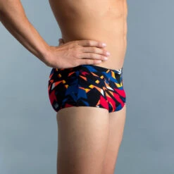 MAILLOT DE BAIN NATATION HOMME BANDEAU LARGE 900 KAL ROUGE -Magasin De Matériel De Surf maillot de bain natation homme bandeau large 900 kal rouge 2