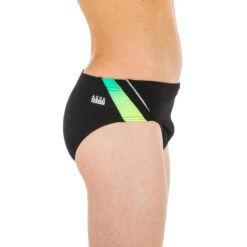 MAILLOT DE BAIN SLIP NATATION GARCON 900 YOKE GRAD VERT -Magasin De Matériel De Surf maillot de bain slip natation garcon 900 yoke grad vert 8