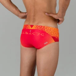 MAILLOT NATATION HOMME SLIP BANDEAU 900 BALEO ROUGE ORANGE 11 MAILLOT NATATION HOMME SLIP BANDEAU 900 BALEO ROUGE ORANGE -Magasin De Matériel De Surf maillot natation homme slip bandeau 900 baleo rouge orange 3