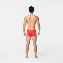 MAILLOT NATATION HOMME SLIP BANDEAU 900 BALEO ROUGE ORANGE 13 MAILLOT NATATION HOMME SLIP BANDEAU 900 BALEO ROUGE ORANGE -Magasin De Matériel De Surf maillot natation homme slip bandeau 900 baleo rouge orange 5