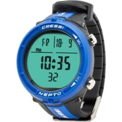 Montre Ordinateur De Plongée Cressi NEPTO Bleu Taille Unique -Magasin De Matériel De Surf montre ordinateur de plongee cressi nepto bleu taille unique 2