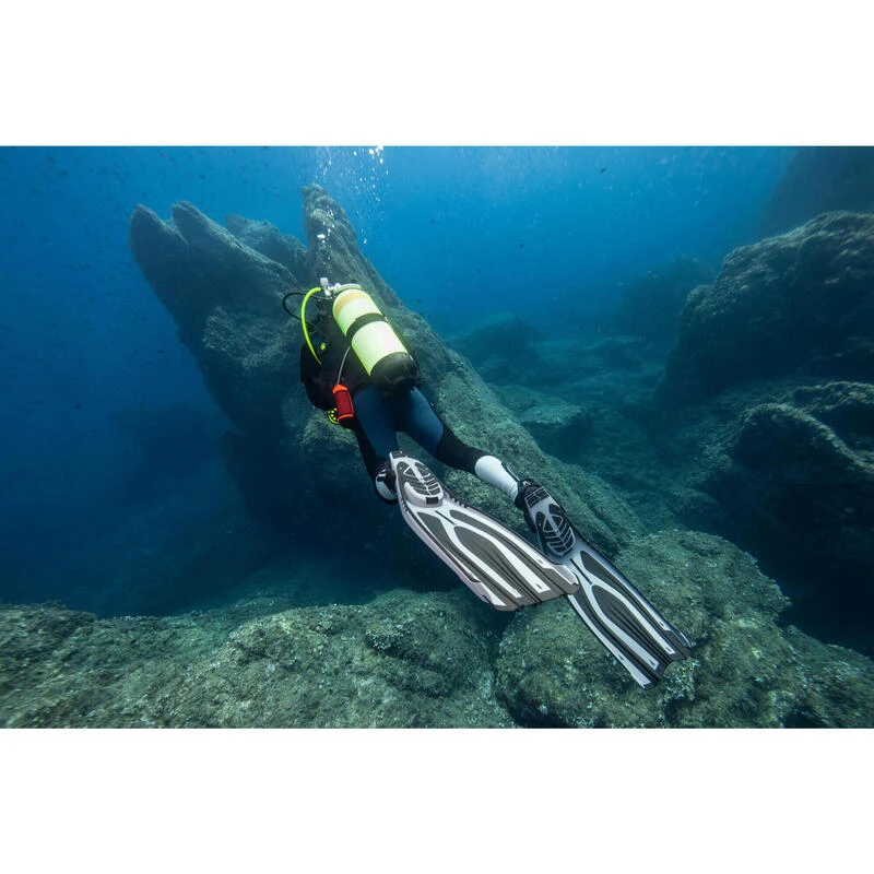 Palmes Plongée Réglables - OH 500 Power Gris 4 Palmes Plongée Réglables - OH 500 Power Gris – Image 2
