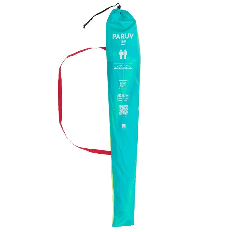Decathlon PARASOL DE PLAGE PARUV 160 UPF 50+ 2 PLACES - Multi Couleur Rouge Jaune Bleu 9 Decathlon PARASOL DE PLAGE PARUV 160 UPF 50+ 2 PLACES - Multi Couleur Rouge Jaune Bleu – Image 7