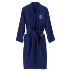 Peignoir De Bain Adulte 100% Coton Football Paris - Ruban -Magasin De Matériel De Surf peignoir de bain adulte 100 coton football paris ruban 4