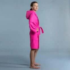 PEIGNOIR DE BAIN ENFANT COMPACT ROSE 9 PEIGNOIR DE BAIN ENFANT COMPACT ROSE -Magasin De Matériel De Surf peignoir de bain enfant compact rose 2
