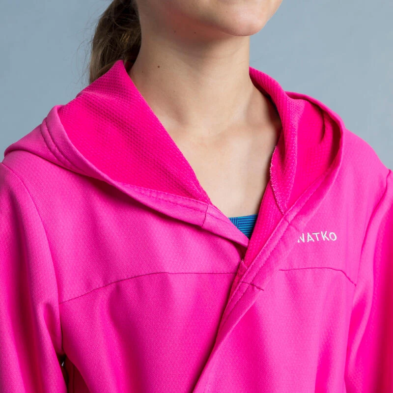 PEIGNOIR DE BAIN ENFANT COMPACT ROSE 7 PEIGNOIR DE BAIN ENFANT COMPACT ROSE – Image 5