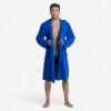 PEIGNOIR DE BAIN HOMME WATER POLO COTON EPAIS BLEU CLAIR -Magasin De Matériel De Surf peignoir de bain homme water polo coton epais bleu clair