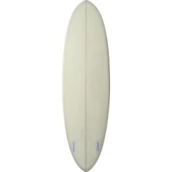 Planche De Surf BEAVER Mid Length Twin Pin Pastel Beige 6'10" -Magasin De Matériel De Surf planche de surf beaver mid length twin pin pastel beige 610 2