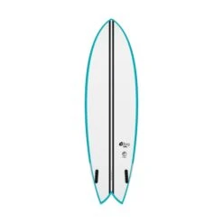 Torq Planche De Surf Fish TEC Teal/White 5'8 -Magasin De Matériel De Surf planche de surf fish tec tealwhite 58 1