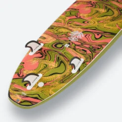 Planche De Surf Mousse 8'6" - 500 Kaki -Magasin De Matériel De Surf planche de surf mousse 86 500 kaki 8