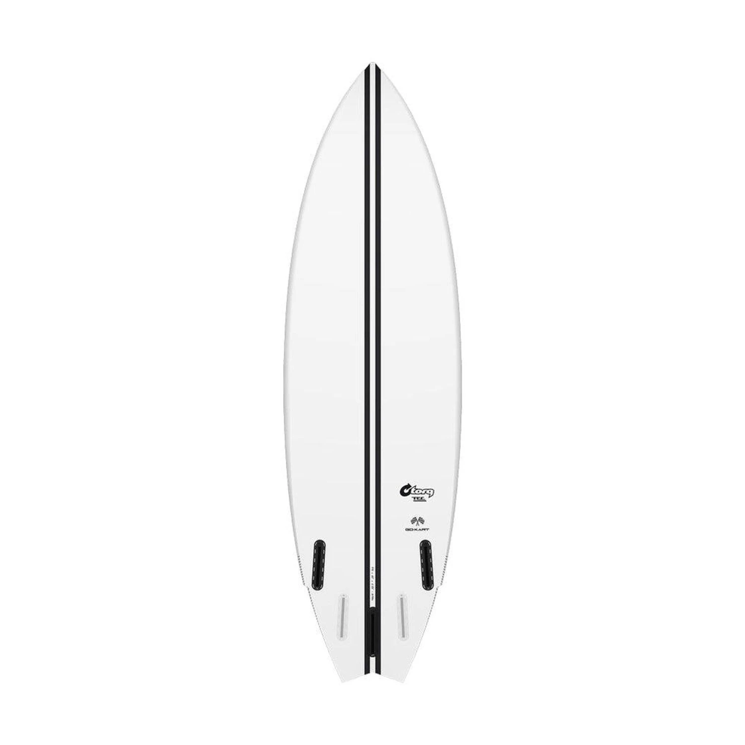 Torq Planche De Surf TEC Gokart White 6'4" 4 Torq Planche De Surf TEC Gokart White 6'4" – Image 2