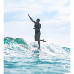 Planche Surf Longboard AQSS Vintage Log Teal 9'0 -Magasin De Matériel De Surf planche surf longboard aqss vintage log teal 90 3