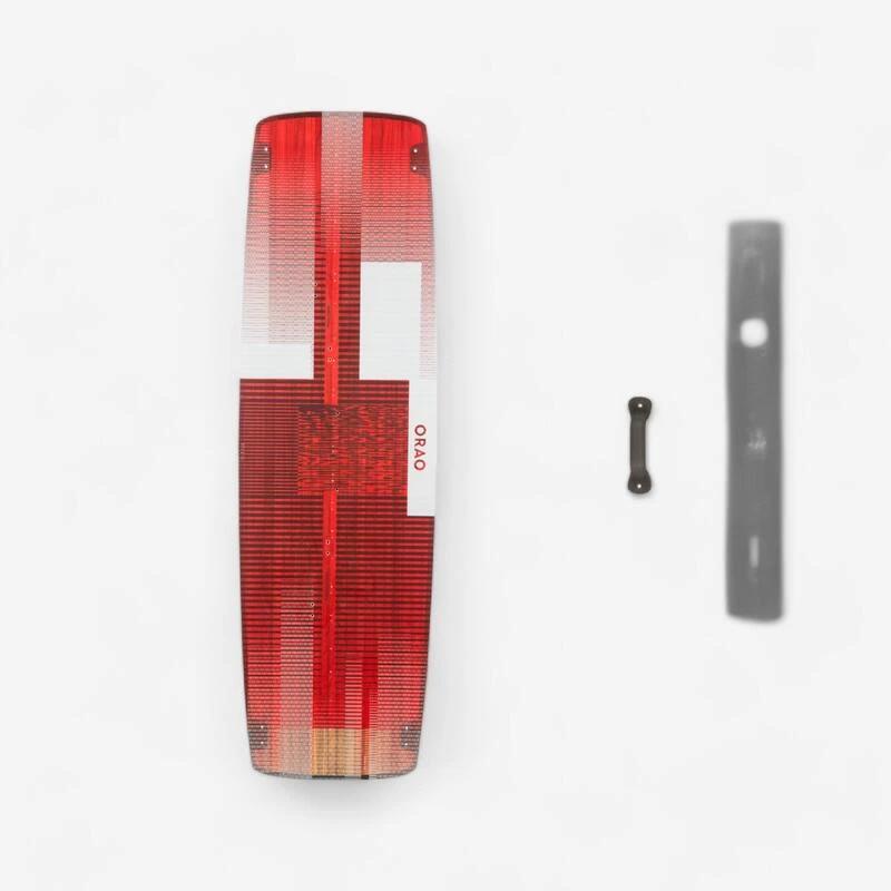 Planche Twintip Carbone De Kitesurf 154 X 46 Cm (pads Et Straps Inclus) - TT500 3 Planche Twintip Carbone De Kitesurf 154 X 46 Cm (pads Et Straps Inclus) - TT500