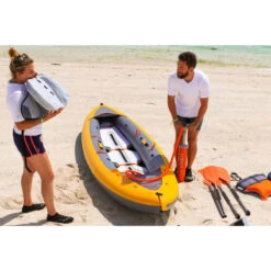 Pompe à Main Basse Pression Double Action Pour Canoë Kayak 2x2,6L 1-8 PSI -Magasin De Matériel De Surf pompe a main basse pression double action pour canoe kayak 2x26l 1 8 psi 1