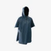 Poncho Coupe-vent Polaire De Plongée Sous-marine SCD Bleu Foncé -Magasin De Matériel De Surf poncho coupe vent polaire de plongee sous marine scd bleu fonce