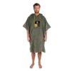 Poncho De Surf Vert | 100% Coton | Taille Unique | Unisexe | Avec Manches -Magasin De Matériel De Surf poncho de surf vert 100 coton taille unique unisexe avec manches