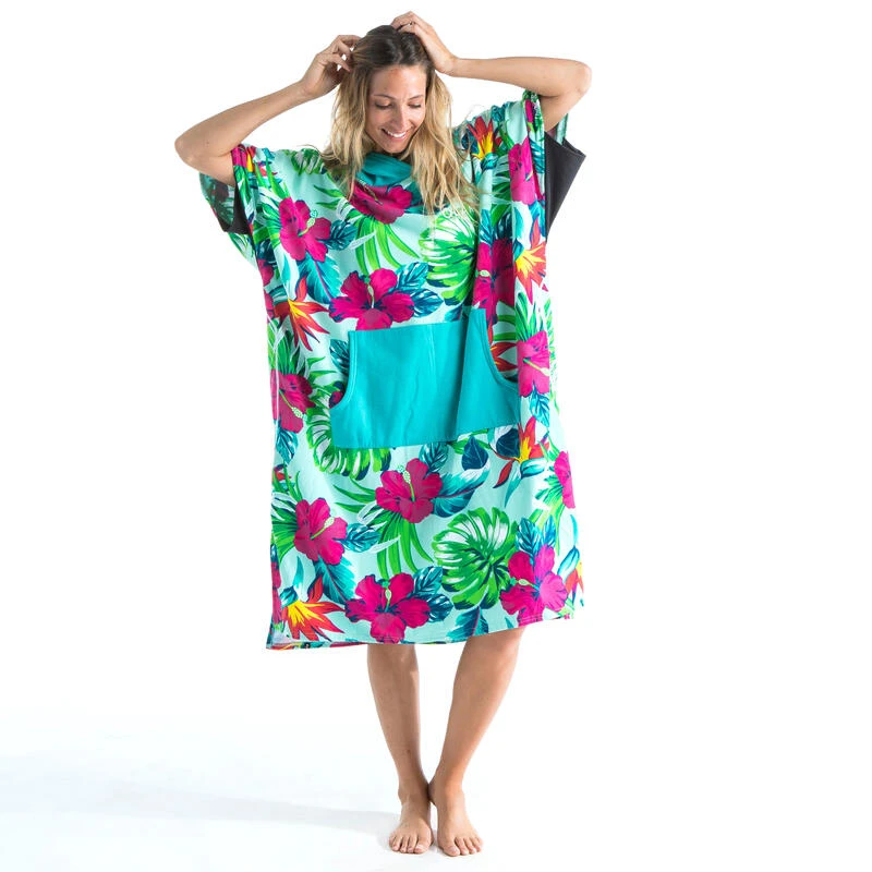 PONCHO SURF 500 ADULTE Print Bora 5 PONCHO SURF 500 ADULTE Print Bora – Image 3