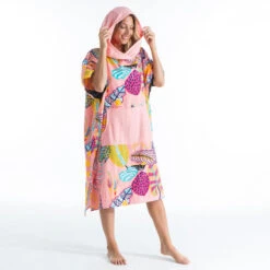 PONCHO SURF 500 ADULTE Print Cala -Magasin De Matériel De Surf poncho surf 500 adulte print cala 2