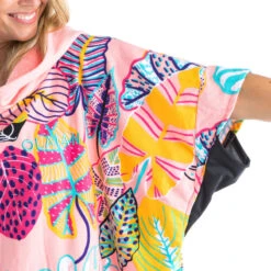 PONCHO SURF 500 ADULTE Print Cala -Magasin De Matériel De Surf poncho surf 500 adulte print cala 4