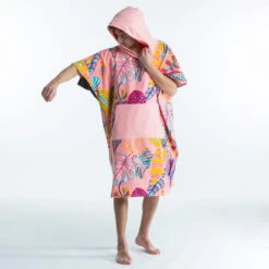 PONCHO SURF 500 ADULTE Print Cala -Magasin De Matériel De Surf poncho surf 500 adulte print cala 5